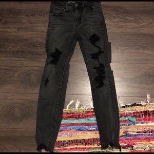 Black American Eagle Jeans